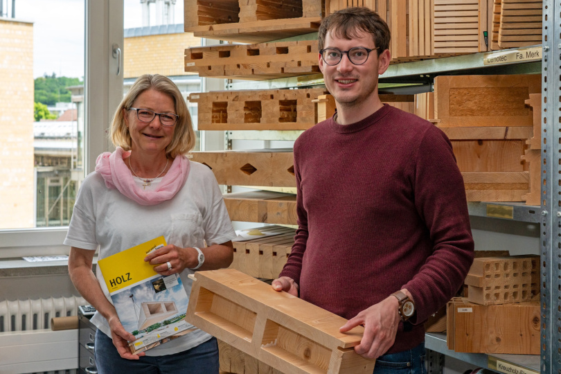 Leichter und günstiger: Schwingungs- und Schallverhalten weitgespannter Holzdecken 