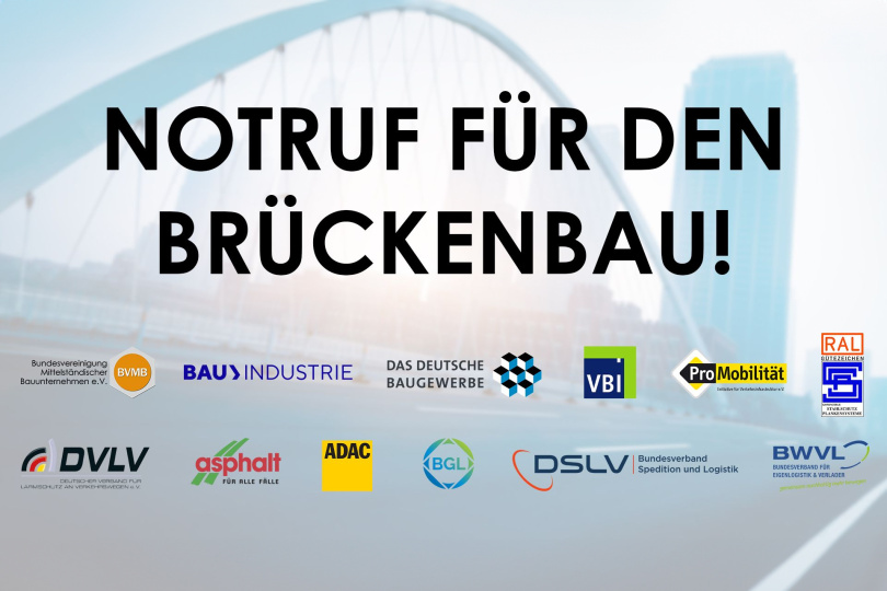 Gemeinsamer Notruf für den Brückenbau