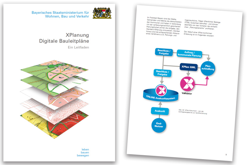 Bayerisches Bauministerium: Neuer Leitfaden „XPlanung – Digitale Bauleitpläne“