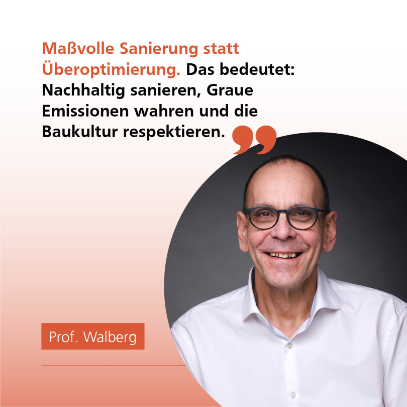 Prof. Dipl.-Ing. Dietmar Walberg. Grafik: GdW