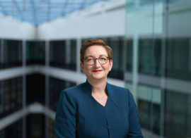 Klara Geywitz, Bundesministerin für Wohnen, Stadtentwicklung und Bauwesen. Foto: Henning Schacht / BMWSB